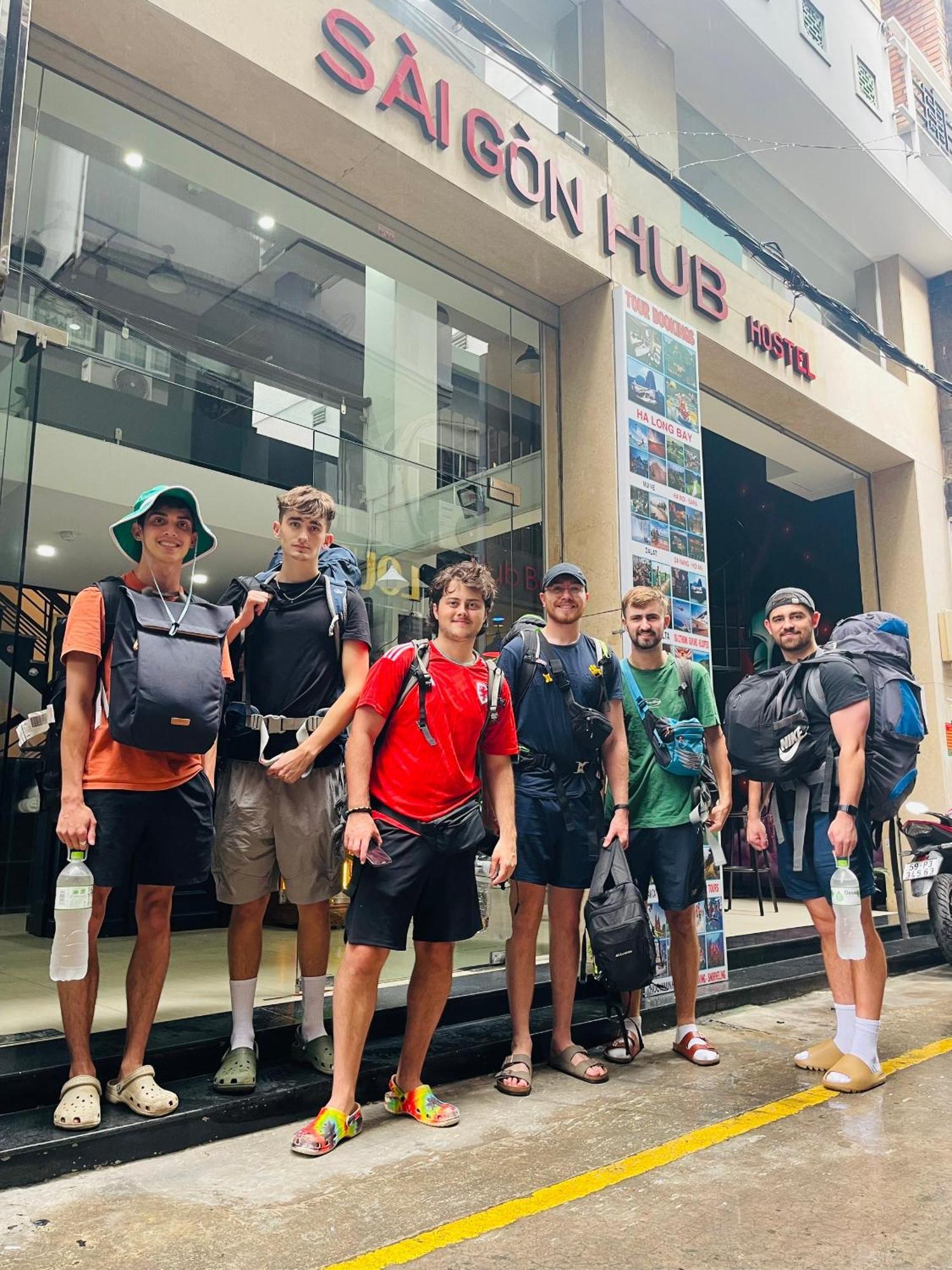 Saigon Hub Hostel Хошимін Екстер'єр фото